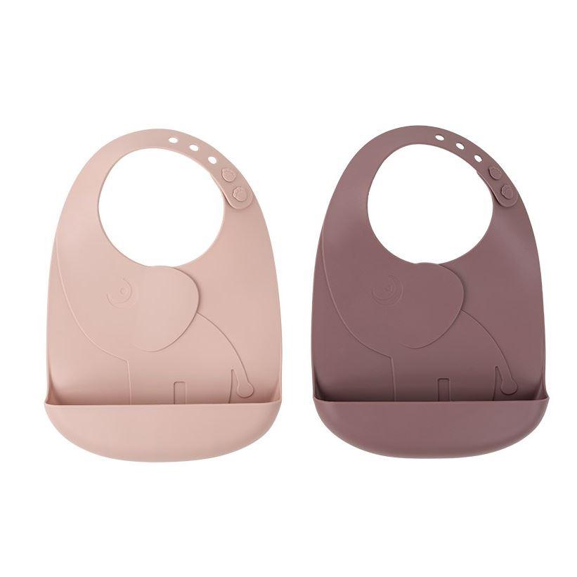 Done by Deer Silicone Elphee Bib 2 Pack