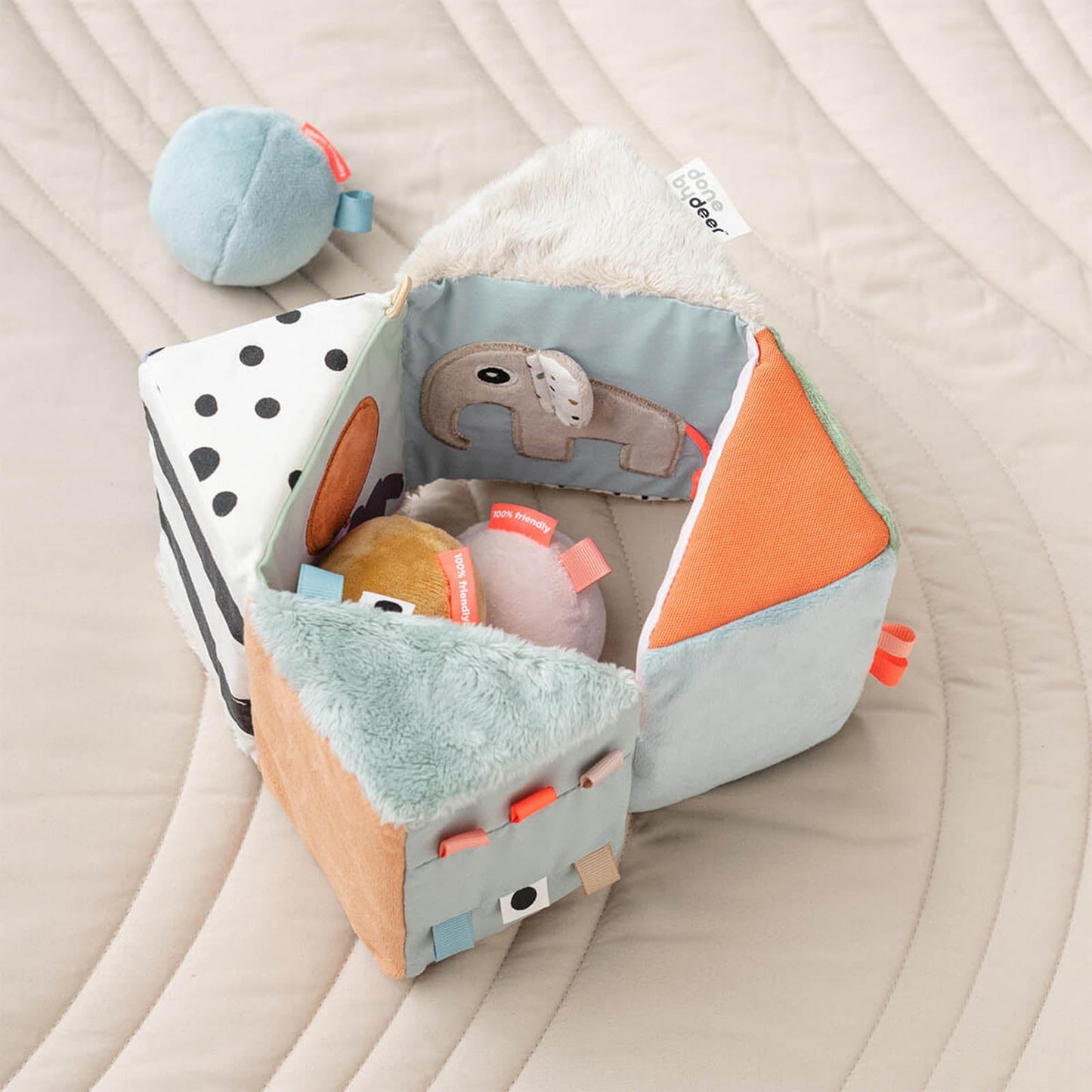 Done by Deer Friends Fold-Out Sensory Cube