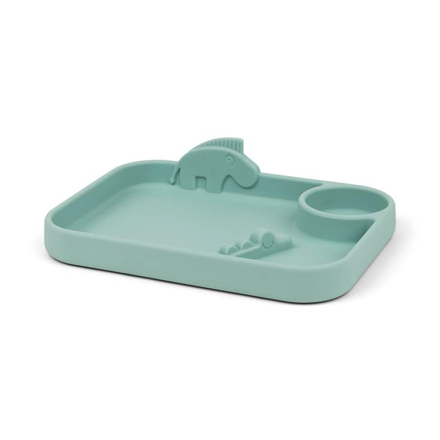 Done by Deer Silicone Peekaboo Compartment Plate