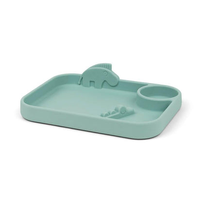 Done by Deer Silicone Peekaboo Compartment Plate