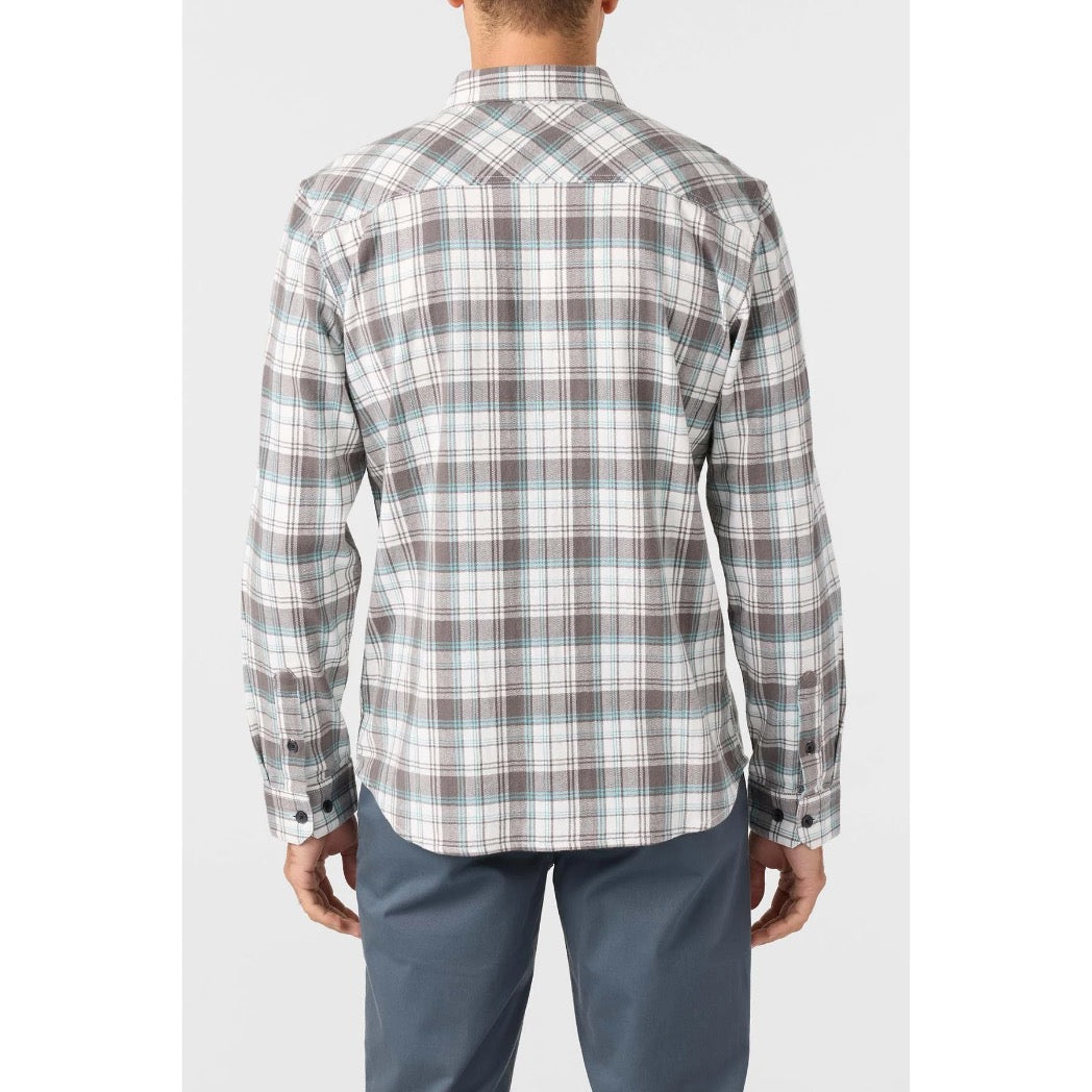 ONEILL - RICHMOND PLAID FLANNEL | WHITE