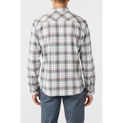 ONEILL - RICHMOND PLAID FLANNEL | WHITE