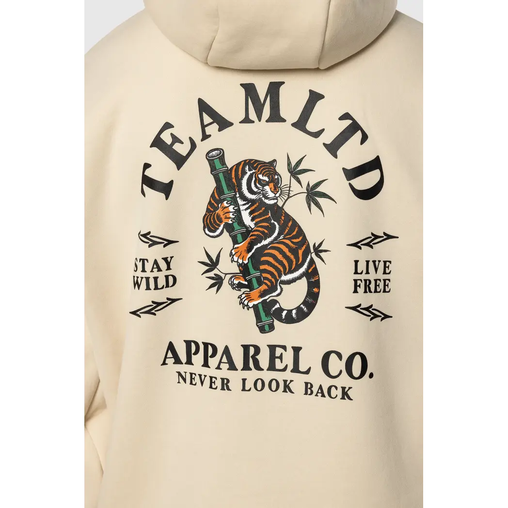 TEAMLTD - STAY WILD HOODIE | CREAM