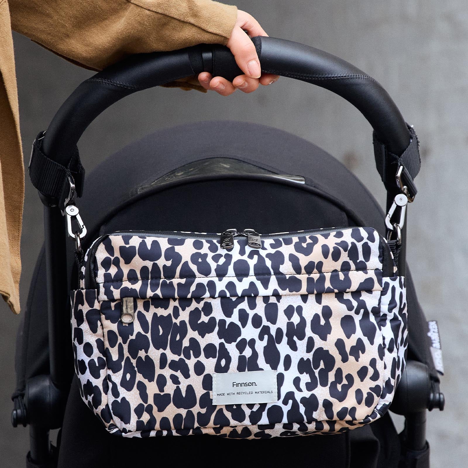 Finnson Frida Eco Stroller Organiser with Clips