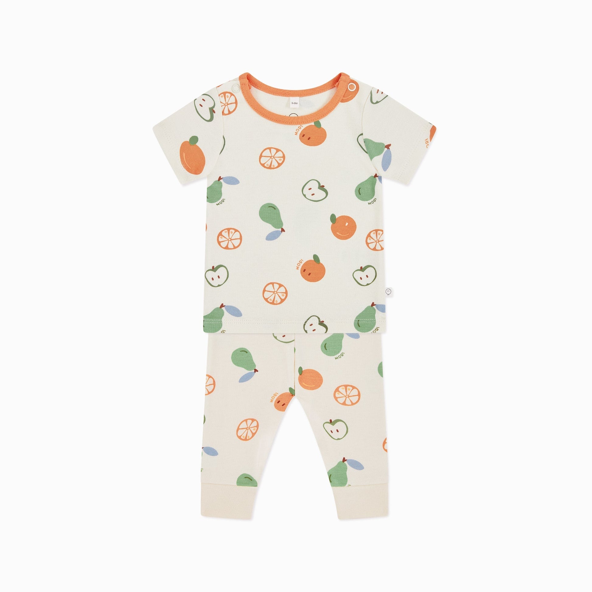 Fruit Print Short Sleeve Pyjamas