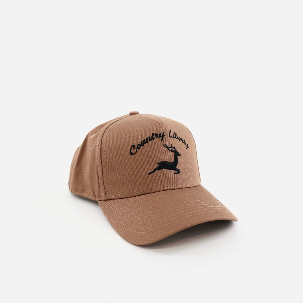 COUNTRY LIBERTY - SOLID DEER HAT | Brown