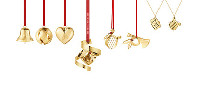 Georg Jensen 2026 Gold Ornament Set, of 8