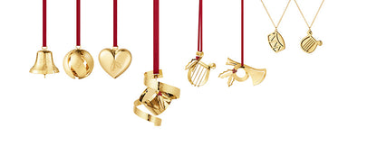 Georg Jensen 2026 Gold Ornament Set, of 8