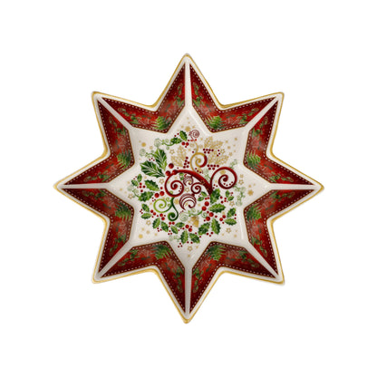 Goebel Palais Royal Small Stellar Christmas Bowl