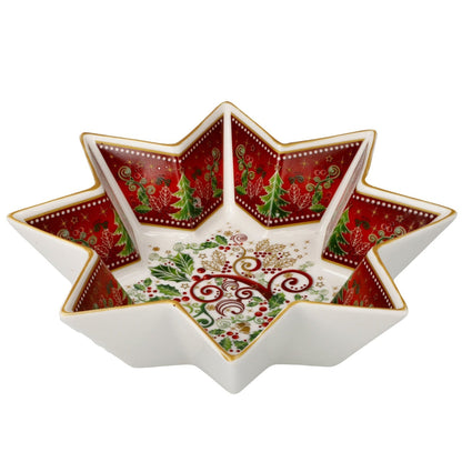 Goebel Palais Royal Small Stellar Christmas Bowl