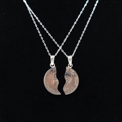 Goviers Split Sixpence Pair - 1952
