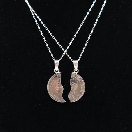 Goviers Split Sixpence Pair - 1952