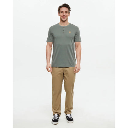 TENTREE - BAKER HENLEY TEE | Agave Green