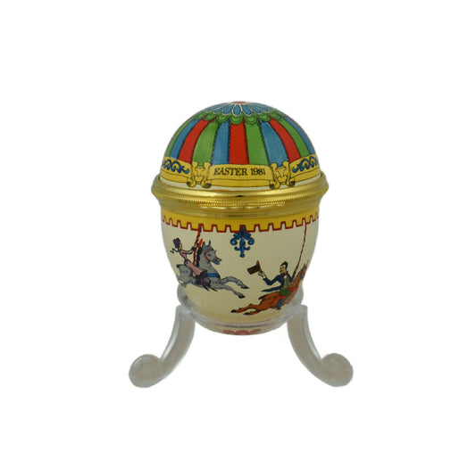Halcyon Days 1981 Easter Egg The Carousel