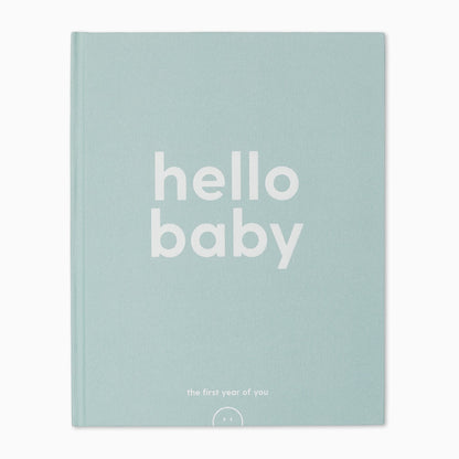 Hello Baby Book - Mint