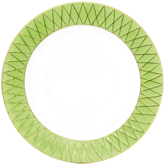 Herend Babos Green Gold Serving plate