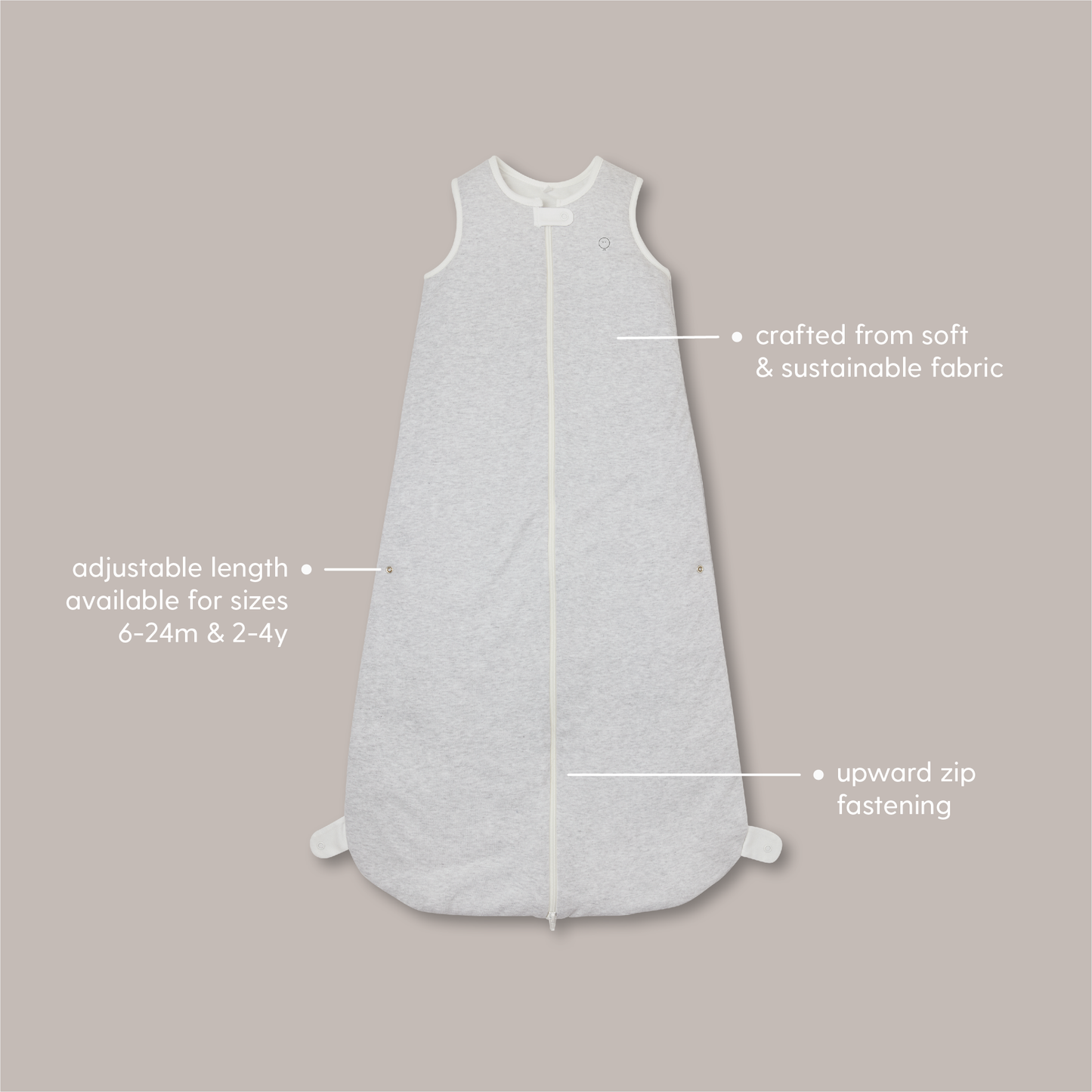 Front Opening Sleeping Bag 1.5 TOG - Stardust