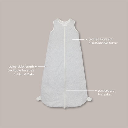 Front Opening Sleeping Bag 1.5 TOG - Blue Stripe