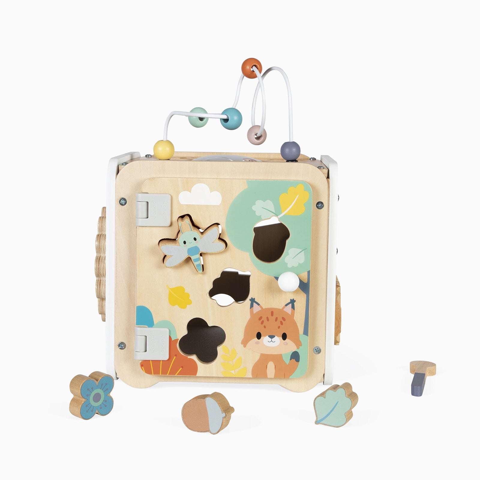 Janod Multi-Activity Cube - Pure
