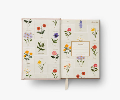 Birth Month Mini Embroidered Journal - March