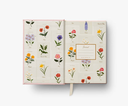 Birth Month Mini Embroidered Journal - July