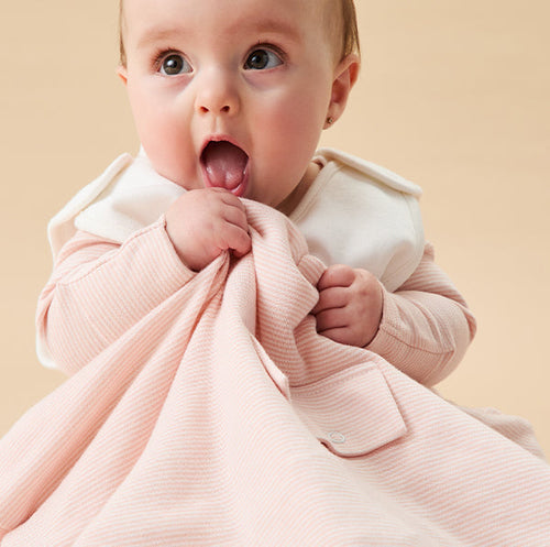 Clever Winter Sleeping Bag 2.5 TOG - Blush Stripe