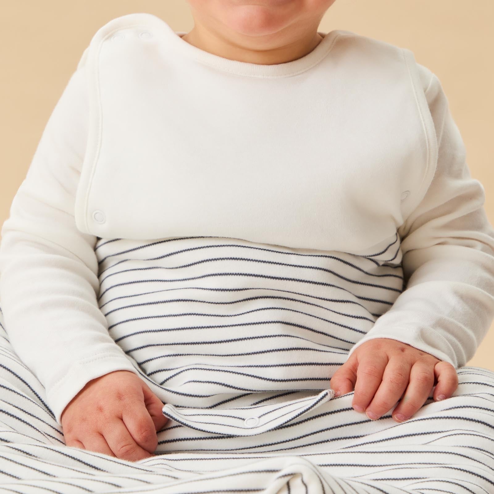 Clever Winter Sleeping Bag 2.5 TOG - Grey Stripe