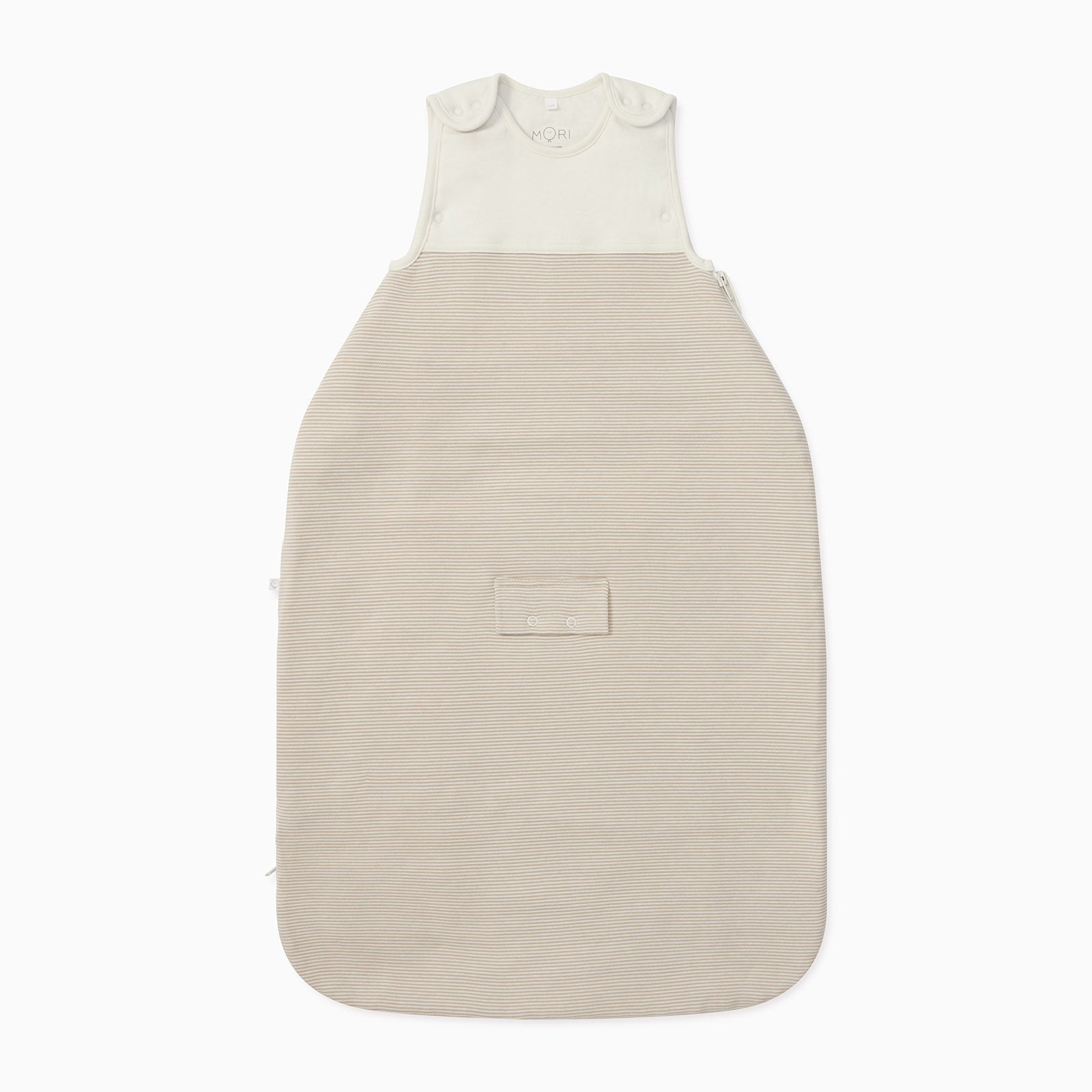 Clever Year Round Sleeping Bag 1.5 TOG - Oatmeal Stripe