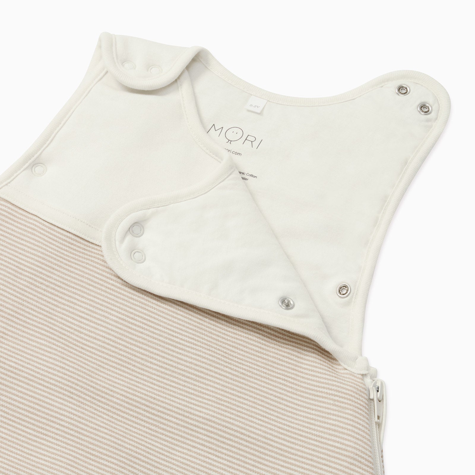 Clever Year Round Sleeping Bag 1.5 TOG - Oatmeal Stripe