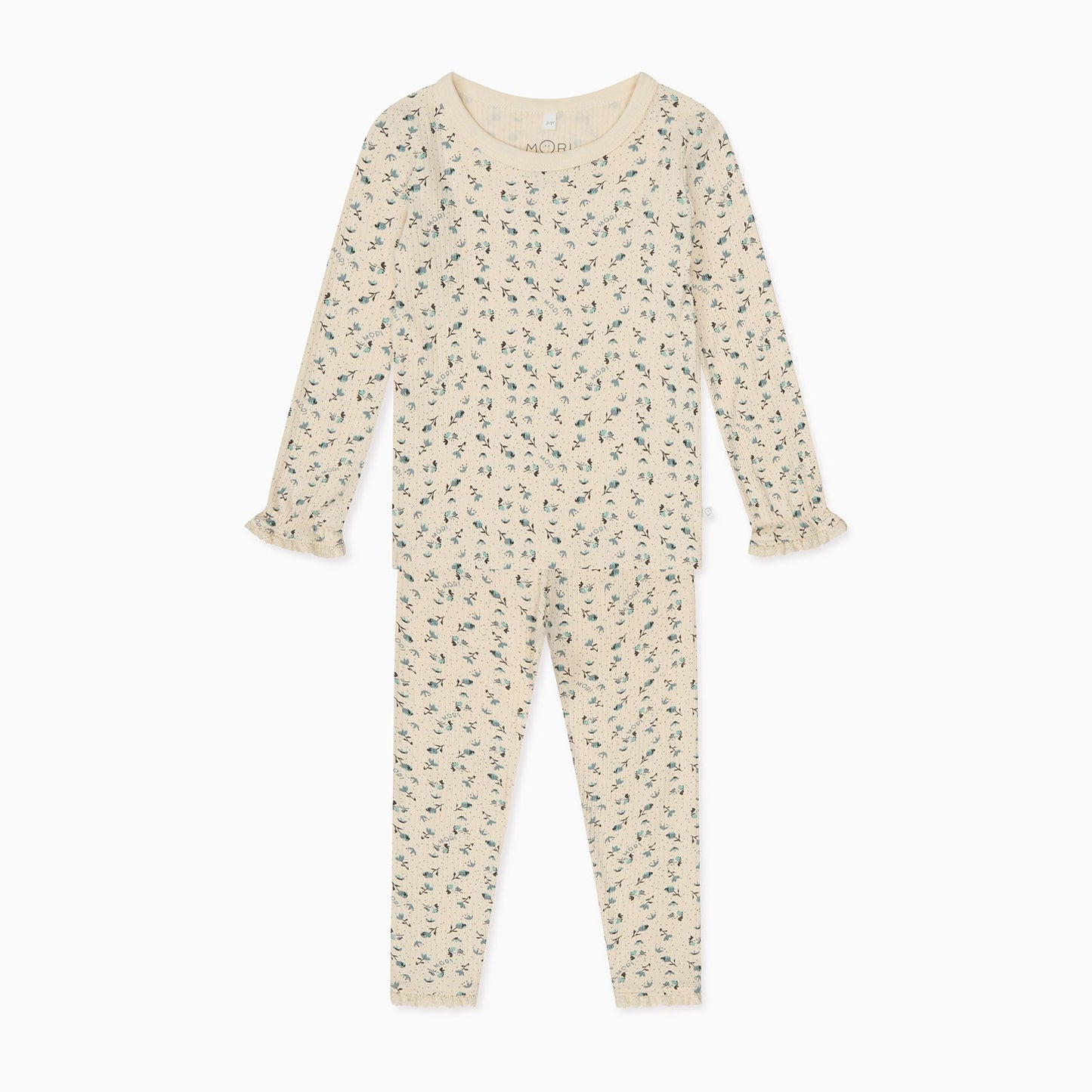 Floral Ribbed Pyjamas