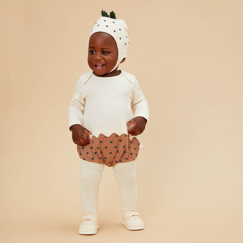 Christmas Pudding Bodysuit & Bonnet