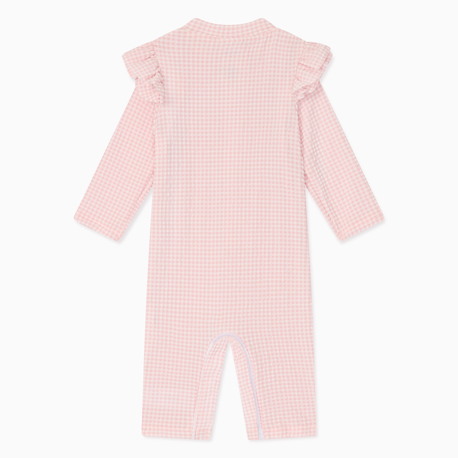 Gingham Seersucker Sunsafe Swimsuit