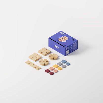 Bavvic Wooden Mini Set 19 pieces
