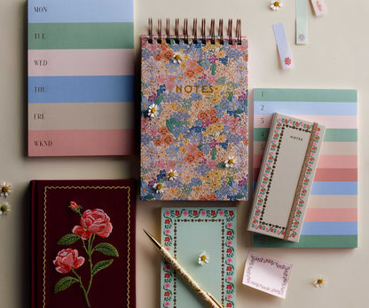 Large Memo Notepad - Muted Colorblock