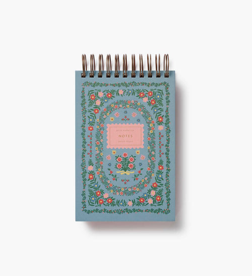 Desktop Spiral Notepad - Rosette