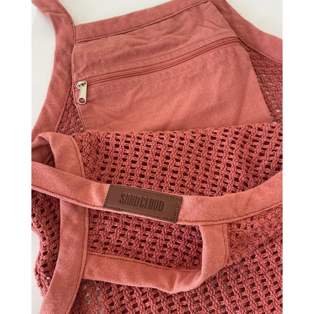 SAND CLOUD -  NET MARKET BAGS | TERRACOTTA