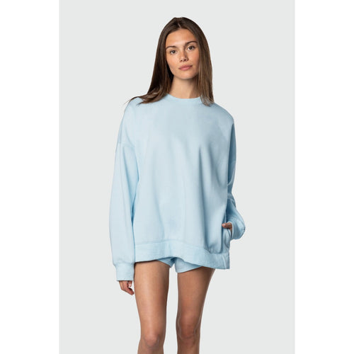 TEAMLTD - OVERSIZED CREWNECK | Ice Blue
