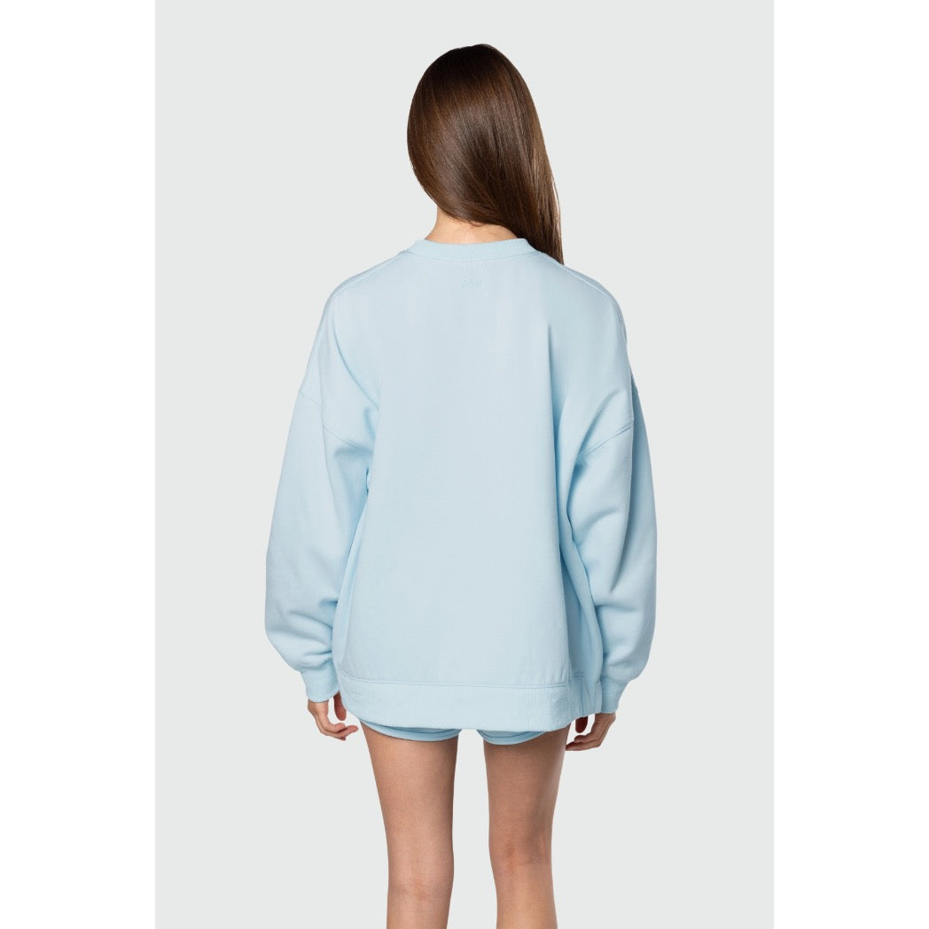 TEAMLTD - OVERSIZED CREWNECK | Ice Blue
