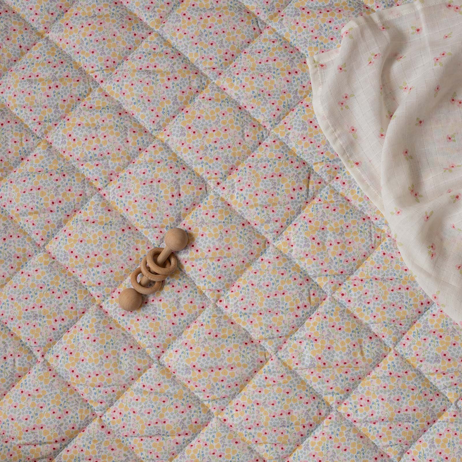 Avery Row Stay & Play Mat - Wildflower Garden
