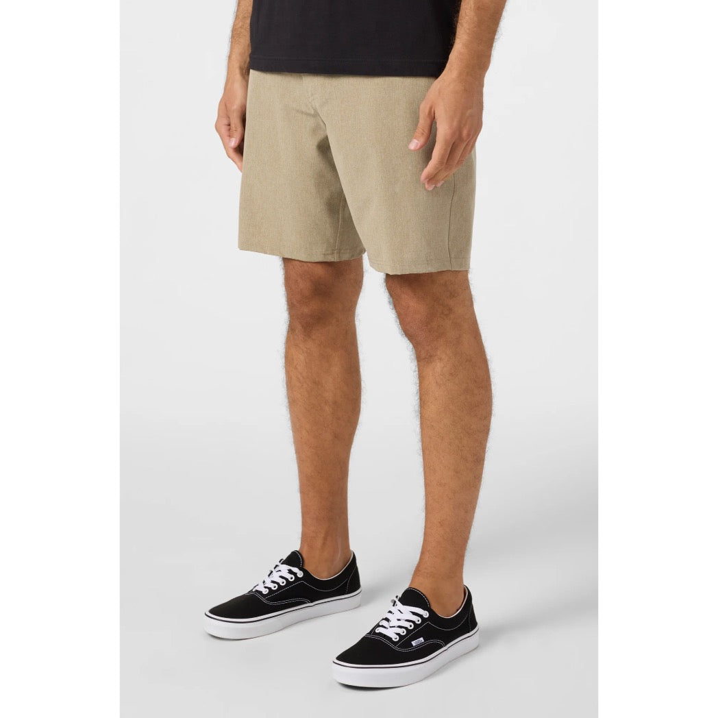 ONEILL - RESERVE HEATHER 19" HYBRID SHORT | HEATHER KHAKI