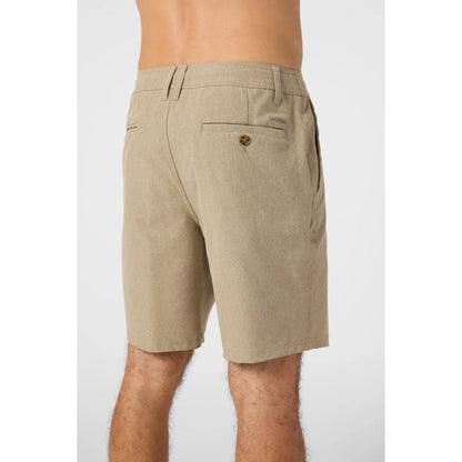 ONEILL - RESERVE HEATHER 19" HYBRID SHORT | HEATHER KHAKI