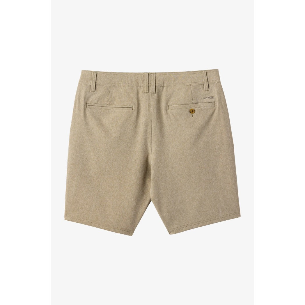 ONEILL - RESERVE HEATHER 19" HYBRID SHORT | HEATHER KHAKI