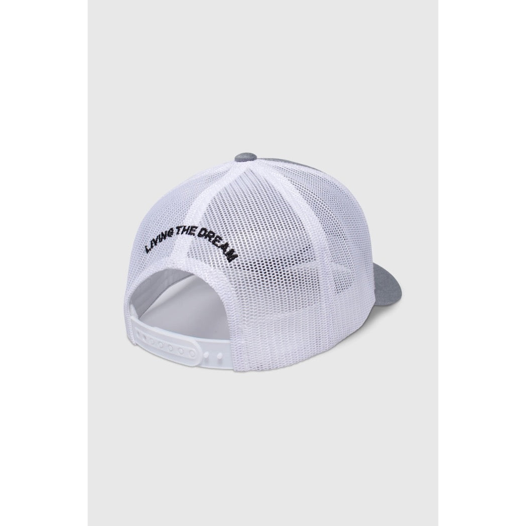 TEAMLTD - LTD SNAPBACK | HEATHER GREY WHITE