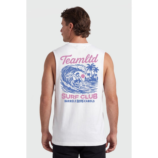 TEAMLTD - SURF CLUB AUSSIE TANK | White