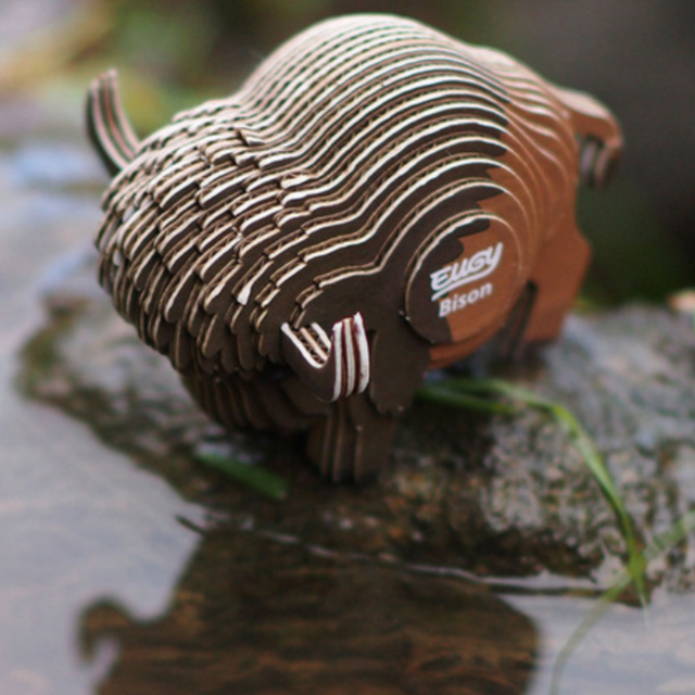 Bison 3-D model kit