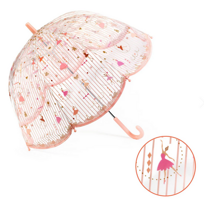 Ballerina Transparent Umbrella