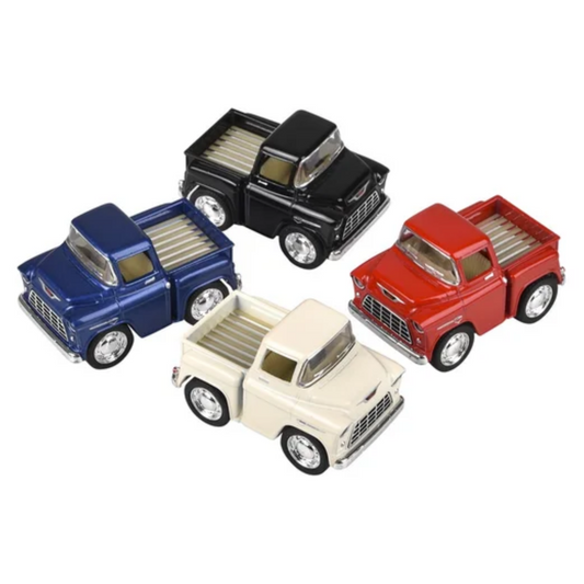 2" Die-Cast Pull Back Mini Chevy Stepside