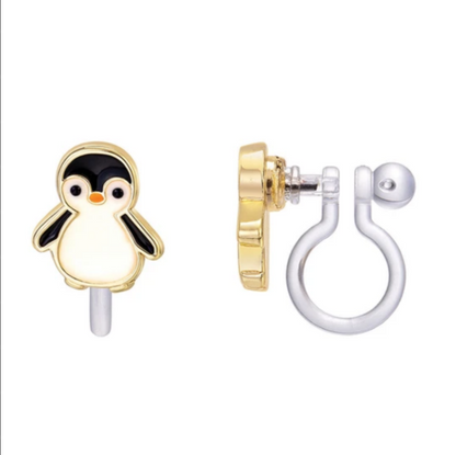 Clip On Cutie Earrings - holiday