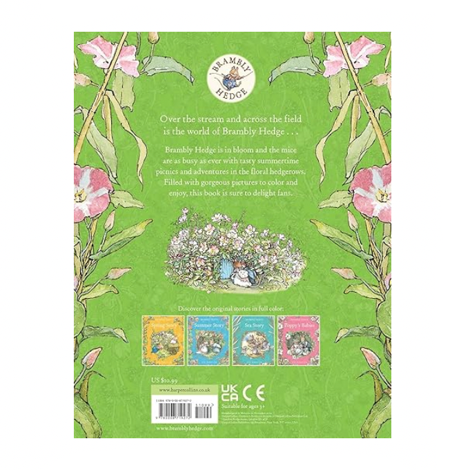 Brambly Hedge: Nature Coloring Book : Jill Barklem