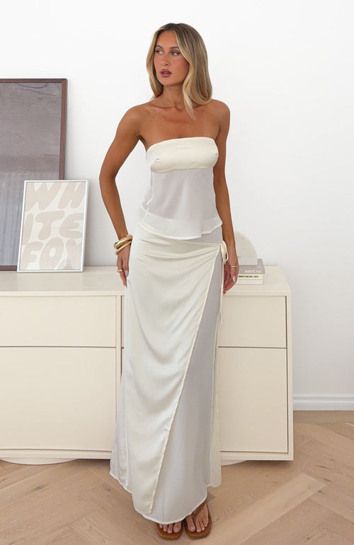 Sweet Sunshine Maxi Skirt Butter
